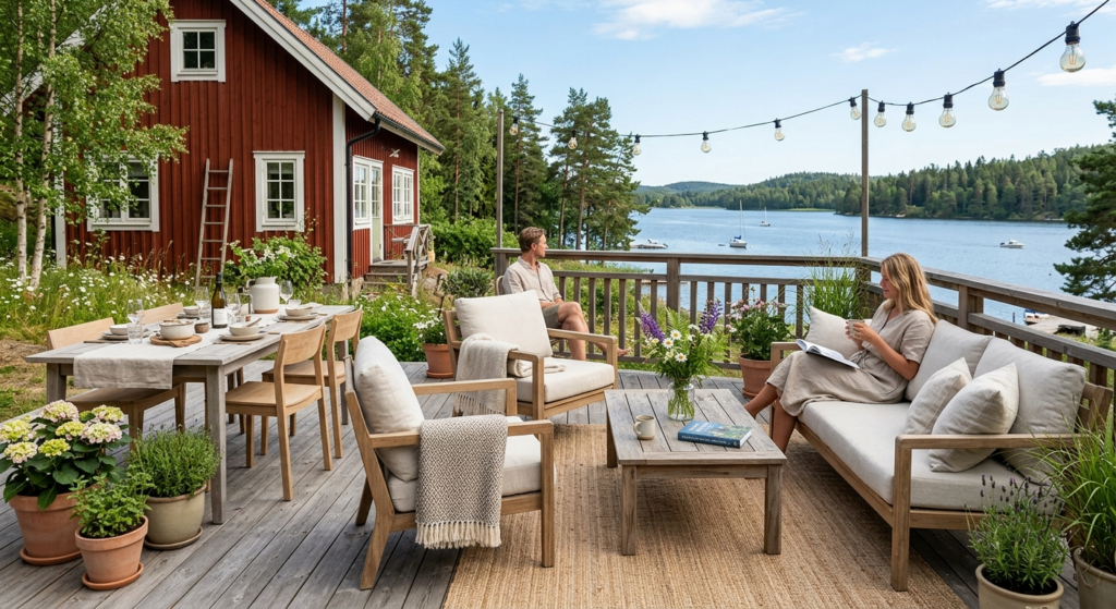 Utomhusmöbler: Guide till uthålliga material och skötsel